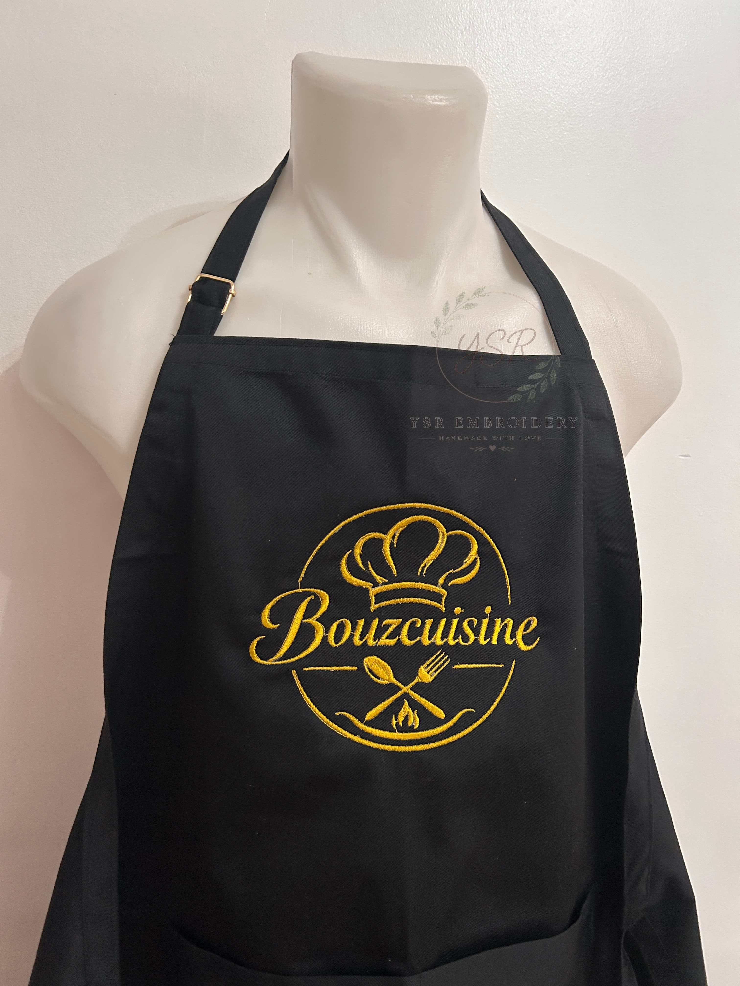 Tablier de Cuisine Personnalisé Brodé 2