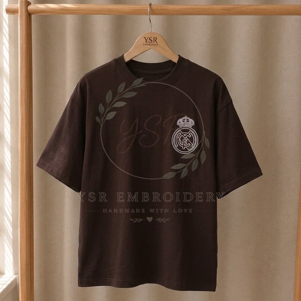 T-Shirt Brodé Real Madrid